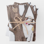 春包装紙フラットシートセット3 ラッピングペーパーシート (インサイチュ)