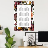 春名席表の豊富さ ポスター (ホームオフィス)