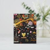 春咲き木の金ゴールドの恋 シーズンポストカード (スタンド正面)