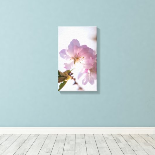 春咲き キャンバスプリント (インサイチュ (ウッドフロア))