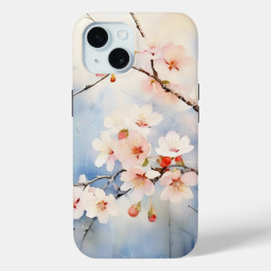 春咲き iPhone 15ケース