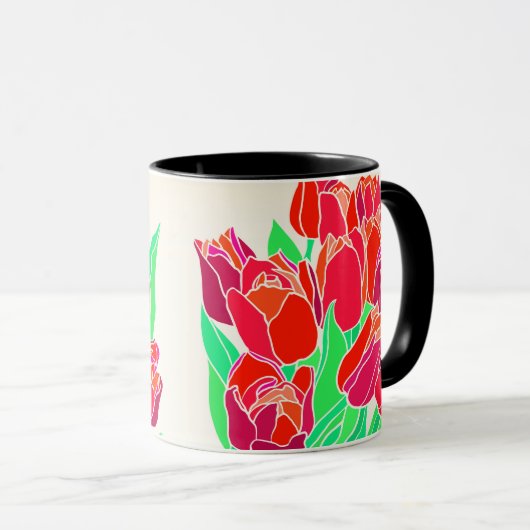 春唇 マグカップ (正面右)