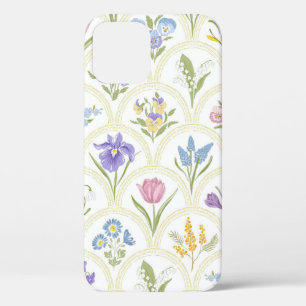 春園芸品種の花でレインボメダリオン iPhone 12ケース