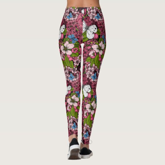 春園2 レギンス (裏面)