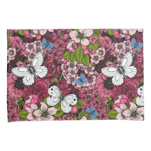 春園2 枕カバー (正面右)