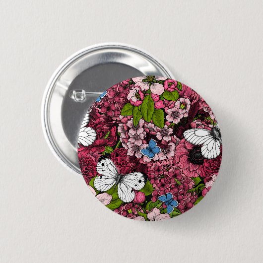 春園2 缶バッジ (正面&裏面)