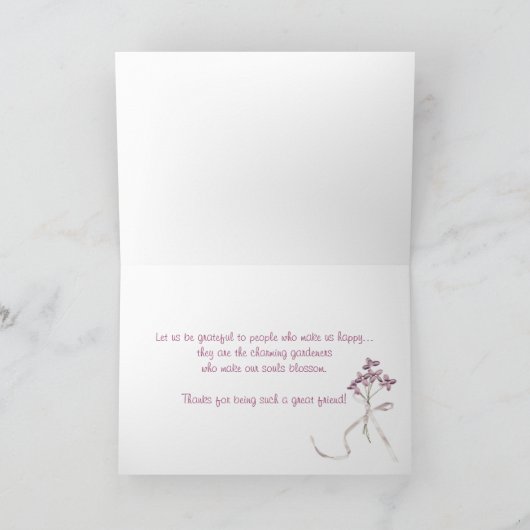 春園 サンキューカード (内部)