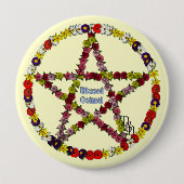 春垂体 缶バッジ (正面)