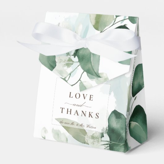 春夏の緑の葉 フェイバーボックス (正面サイド)