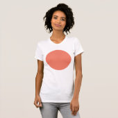 春夏の色 ペーちピンク Tシャツ (正面フル)