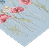 春夏の花は牧草青 ショートテーブルランナー (コーナー)