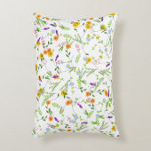 春夏の野生の花 アクセントクッション (正面(垂直))