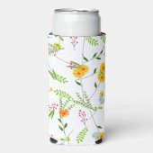 春夏の野生の花 スリム缶クーラー (Seltzer正面)