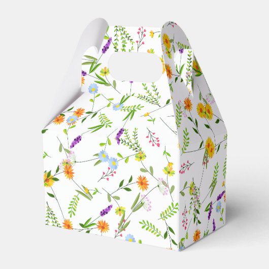 春夏の野生の花 フェイバーボックス (裏面サイド)