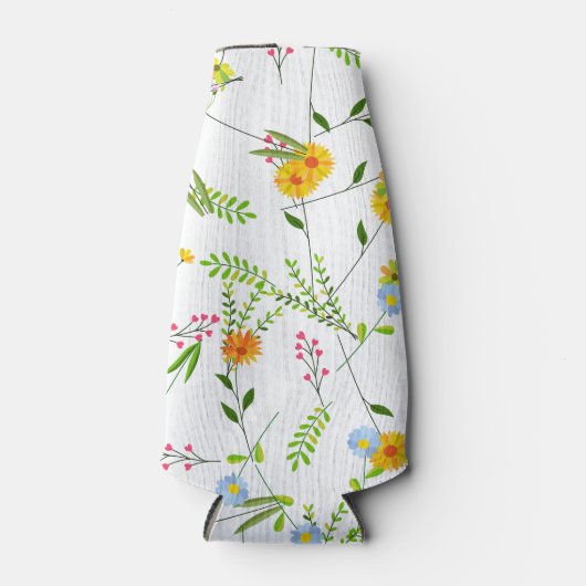 春夏の野生の花 ボトルクーラー (正面)