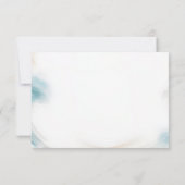 春夏海ビーチ先結婚式 出欠カード (裏面)