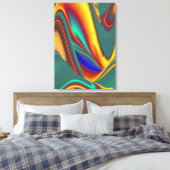 春夏秋の花の魔法 キャンバスプリント (インサイチュ (寝室))