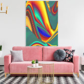 春夏秋の花の魔法 キャンバスプリント (インサイチュ (リビング))