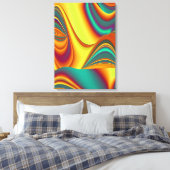 春夏秋の花の魔法 キャンバスプリント (インサイチュ (寝室))