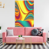 春夏秋の花の魔法 キャンバスプリント (インサイチュ (リビング))