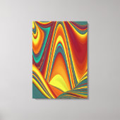 春夏秋の花の魔法 キャンバスプリント (正面)