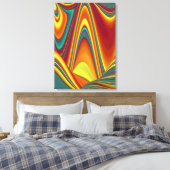 春夏秋の花の魔法 キャンバスプリント (インサイチュ (寝室))