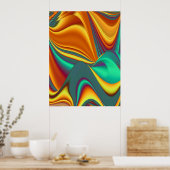 春夏秋の花の魔法 ポスター (キッチン)