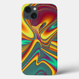 春夏秋の花の魔法 iPhone 13ケース