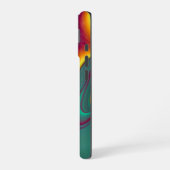 春夏秋の花魔法サムスンギャラクシー iPhone 16ケース (左側面)