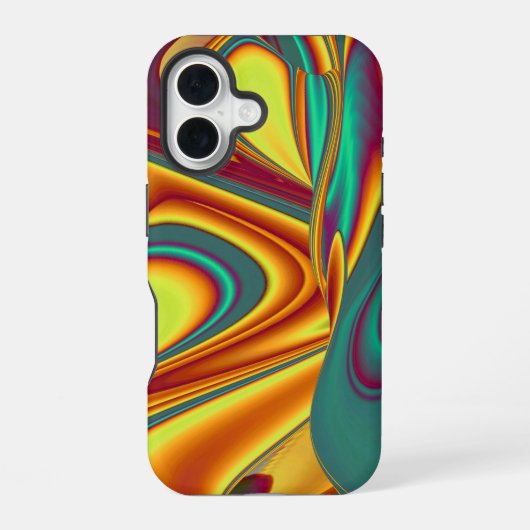 春夏秋の花魔法サムスンギャラクシー iPhone 16ケース (裏面)