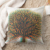 春夏秋冬の木#3 クッション (ブランケット)