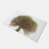 春夏秋冬の木#3 ドアマット (アングル)