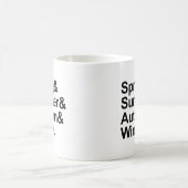 春夏秋冬 | Four Season コーヒーマグカップ (中央)