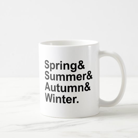 春夏秋冬 | Four Season コーヒーマグカップ (右)