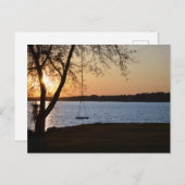 春夕日の平和 ポストカード (正面/裏面)