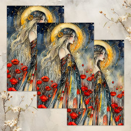 春女神デクページティッシュペーパー 薄葉紙