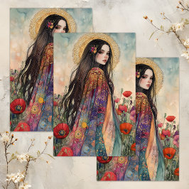 春女神デクページティッシュペーパー 薄葉紙