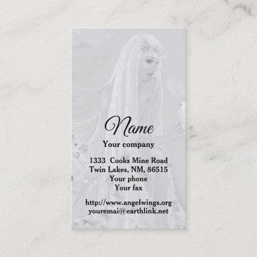 春女神名刺 名刺 (正面)