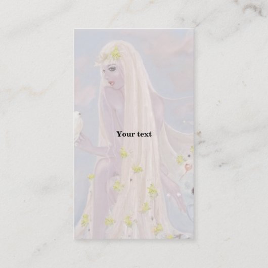 春女神名刺 名刺 (裏面)