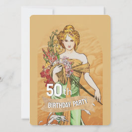 春女神50歳の誕生日パーティー，女性，芸術