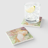 春女神 ストーンコースター (横)