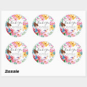 春妖精の誕生日パーティー好意ステッカー ラウンドシール (シート)