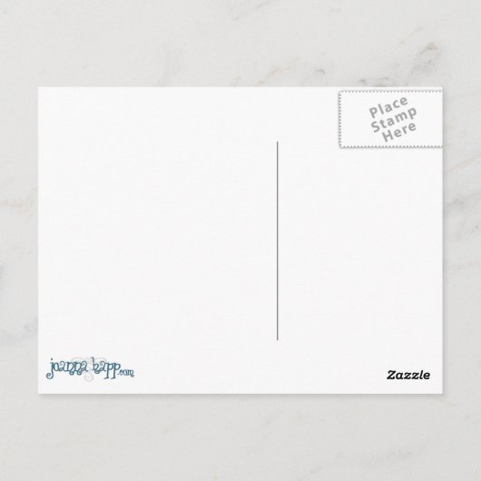 春妖精はがき ポストカード (裏面)