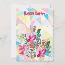 春妖精イースターエッグ装飾花の緑