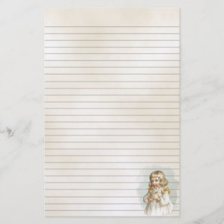 春子ヴィンテージイラストレーション文房具 便箋