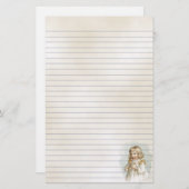 春子ヴィンテージイラストレーション文房具 便箋 (正面/裏面)