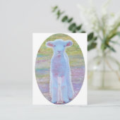 春子羊はがき ポストカード (スタンド正面)