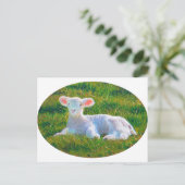 春子羊はがき ポストカード (スタンド正面)