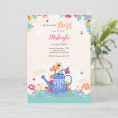 春季の水やり缶 招待状 (スタンド正面)