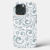 春季スタイリッシュ青白の装飾品 Case-Mate iPhoneケース (裏面)